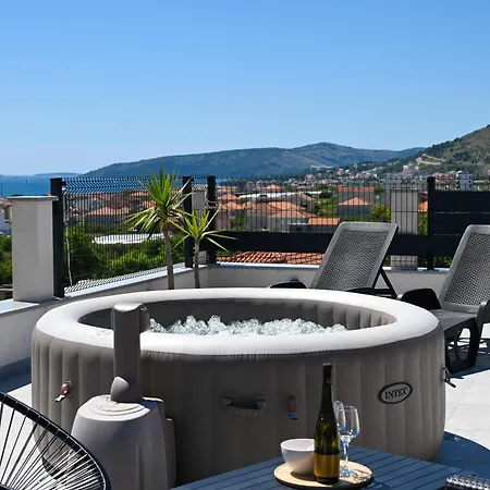 With Jacuzzi On Rooftop